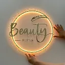 Acrylic Business Logo Sign, Custom Salon Wall Decor, Business Door Sign, LED Business Logo Sign, 3D Business Sign, Salon Neon Sign Custom.webp